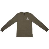 2024 Quarter Horse Congress Henley Long Sleeve Shirt46330_militarygreen.jpg image