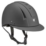 IRH Equi-Pro Deluxe Schooling Helmet with Sun Visor46404_matteblack.jpg image