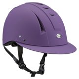 IRH Equi-Pro Deluxe Schooling Helmet with Sun Visor46404_mattepurple.jpg image