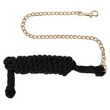Schneiders® 10' Cotton Lead Rope with Chain46449_black.jpg image