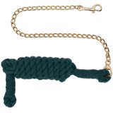 Schneiders® Cotton Lead Rope with Chain46449c_huntergreen.jpg image