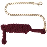 Schneiders® 8' Cotton Lead Rope with Chain46452_maroon.jpg image