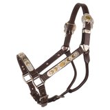 Schneiders® Phoenix II Silver Show Halter with Lead46544_darkoil.jpg image