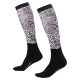 Kerrits® Ladies Dual Zone Print Boot Socks46571_softwhiteposhpaisley.jpg image