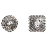 In Gate Impressions Blanket Links Saddle Blanket Number Holders46597c_silver.jpg image