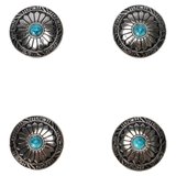 In Gate Impressions Blanket Link Round Saddle Blanket Number Holders46598_turquoise.jpg image