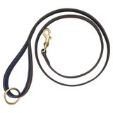K3DE Leather Dog Leash with Padded Handle - 6' Long46756_havana.jpg image