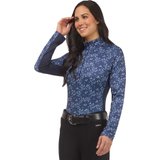 Kerrits® In The Zone CoolCore® Long Sleeve Happy Herds Printed Shirt47116_lapis.jpg image