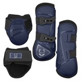 Ovation Lucky Protective Horse Boot Set47220_navy.jpg image