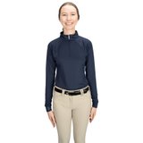 Romfh Ladies Quarter Zip Long Sleeve Sun Shirt47239_navy.jpg image