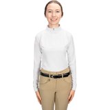 Romfh Ladies Quarter Zip Long Sleeve Sun Shirt47239_white.jpg image
