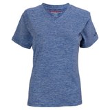 2025 Congress Ladies VNeck Performance Shirt47499_heatheredpaleblue.jpg image