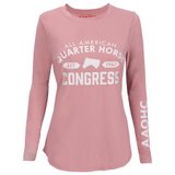 2025 Congress Ladies Performance Long Sleeve Tapered Shirt47508_dustypink.jpg image