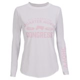 2025 Congress Ladies Performance Long Sleeve Tapered Shirt47508_white.jpg image