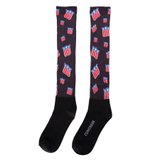 2025 Congress Nylon Printed Tall English Boot Sock47515_blackshield.jpg image