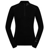 ELT Ladies Milano Functional 1/4 Zip Long Sleeve Shirt47550_black.jpg image