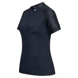 ELT Ladies Nancy Functional 1/4 Zip Short Sleeve Shirt47551_deepblue.jpg image
