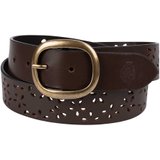 Equinavia Ladies Emmi Flowers Leather Belt47969_chocolatebrown.jpg image