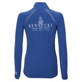 K3DE Ladies Long Sleeve 1/4 Zip Sun Shirt48017_navy.jpg image