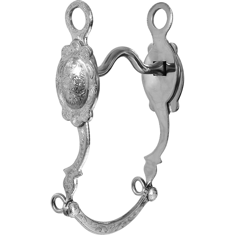 Schneiders® Arabian Low Port Silver Show Bit | Schneiders
