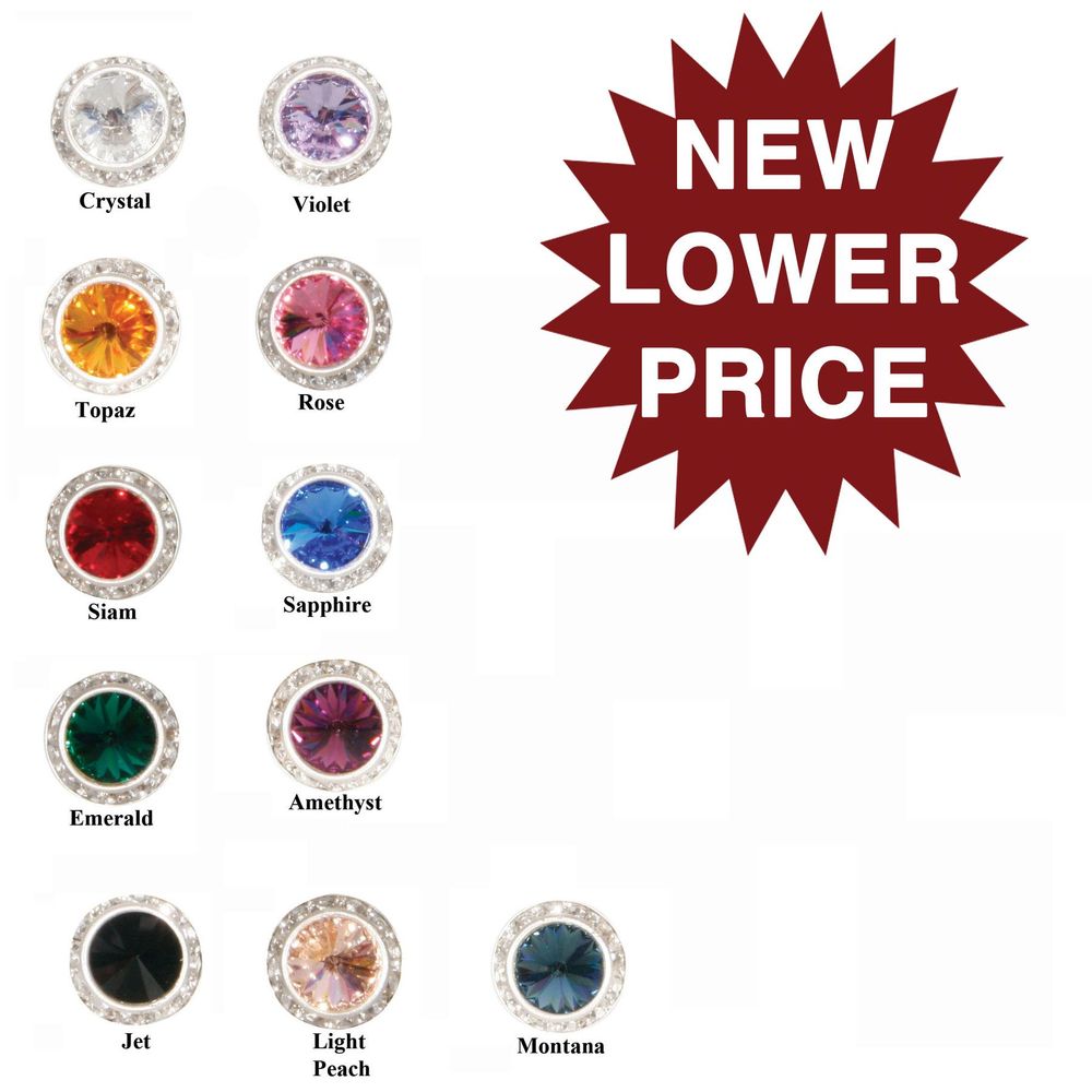 Magnetic Swarovski Crystal Number Holders