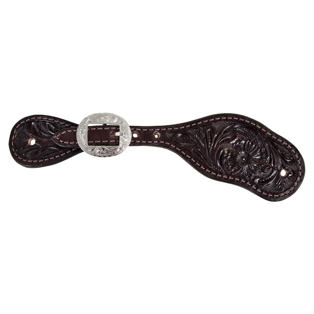 Billy Royal® Floral Tooled Spur Straps