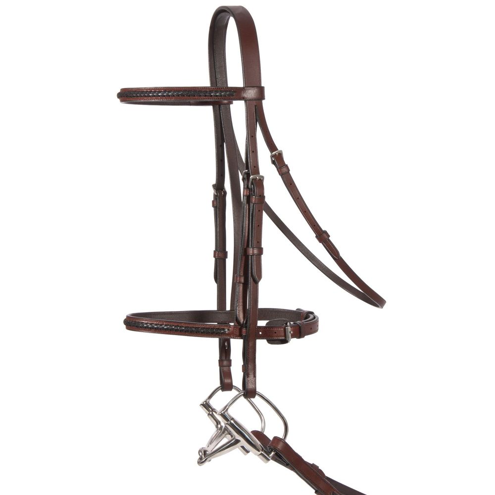 Pinnacle Raised Braided Hunter Bridle