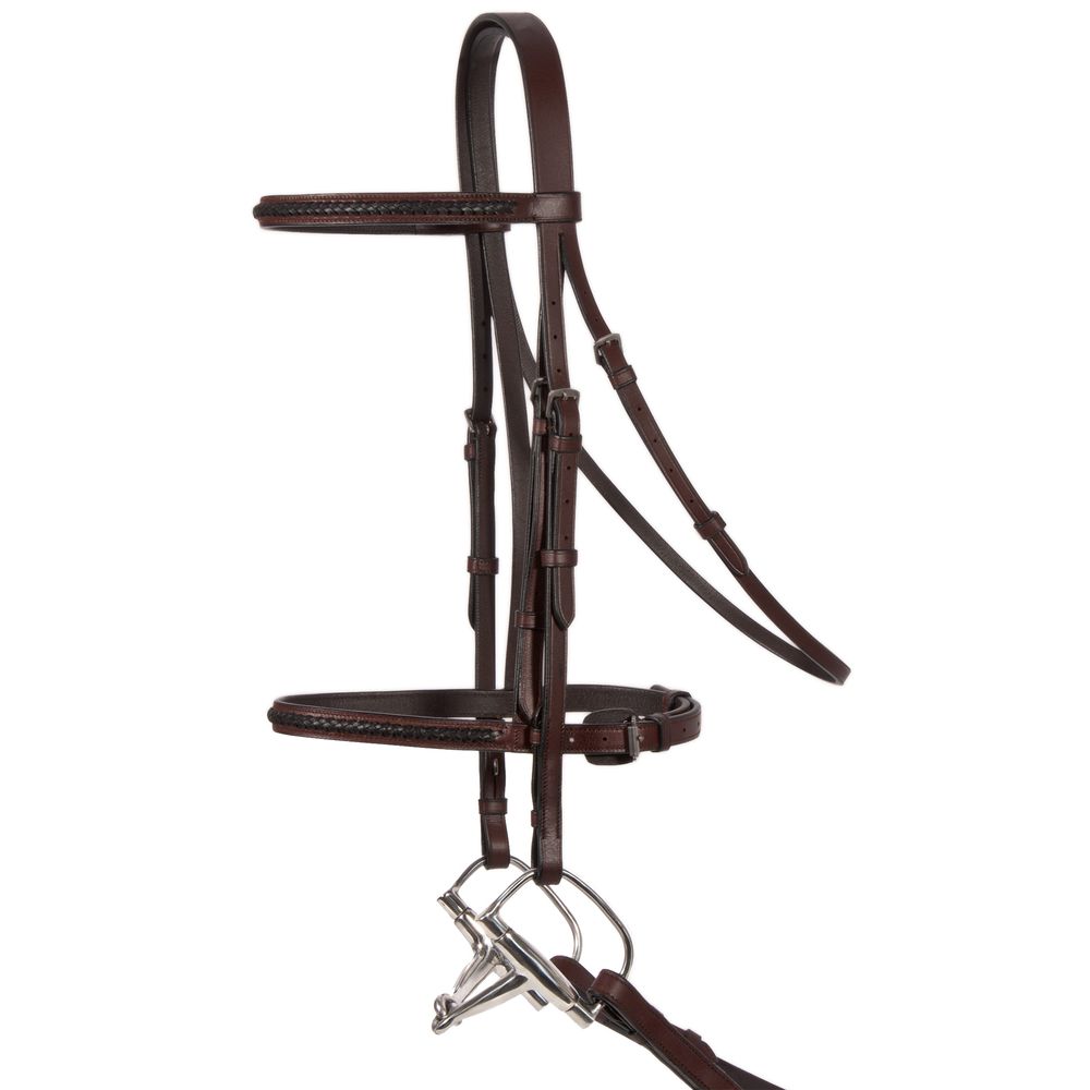 Pinnacle Raised Braided Hunter Bridle