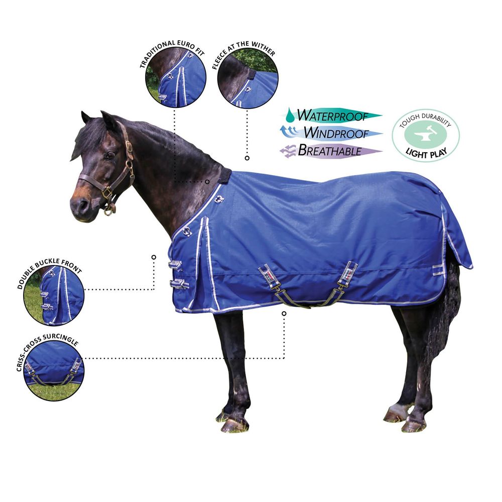 Dura-Tech® VIKING Solid Pony Turnout Sheet