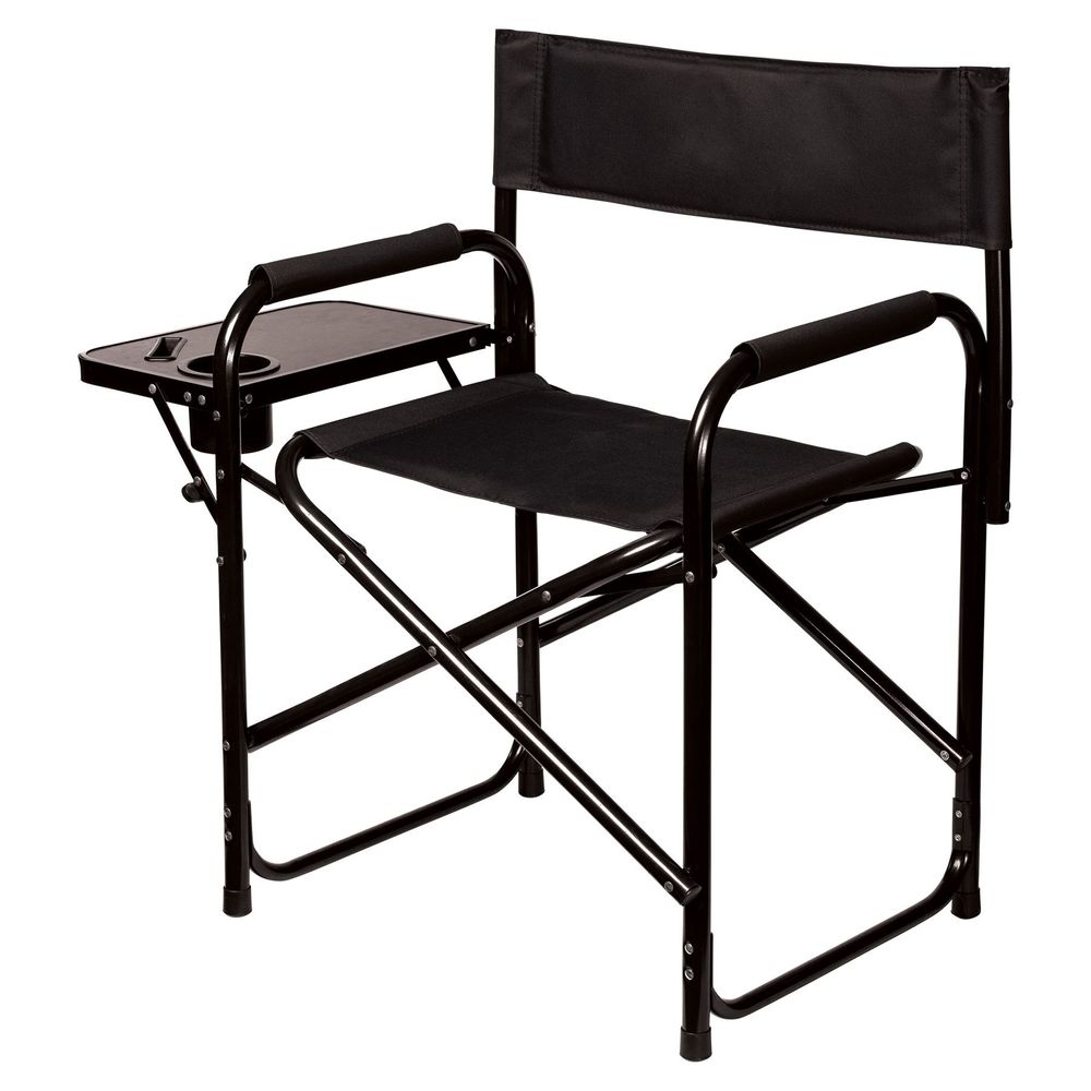 Dura-Tech® Folding Directors Chair with Table