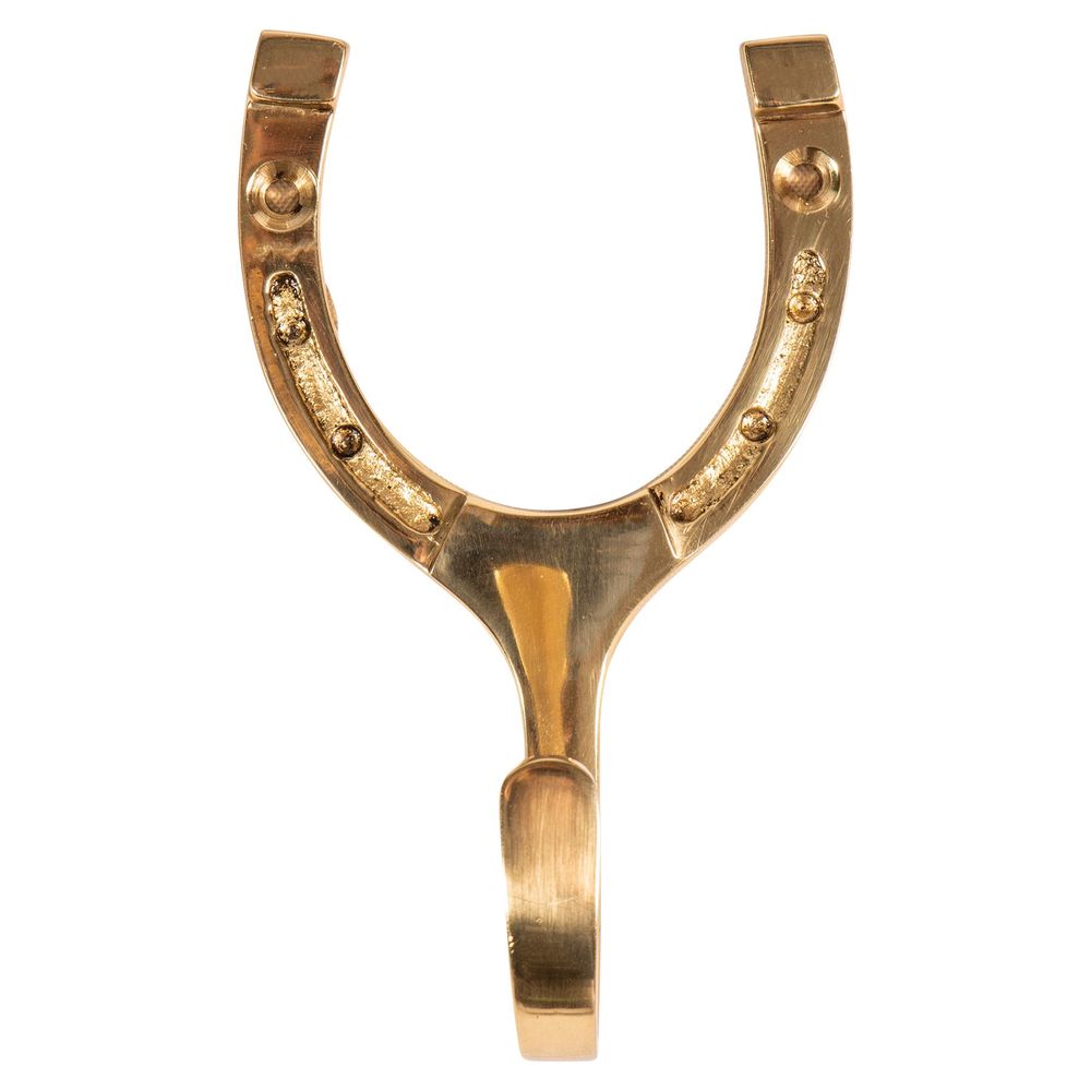 Berlin Brass Small Horseshoe Bridle Rack