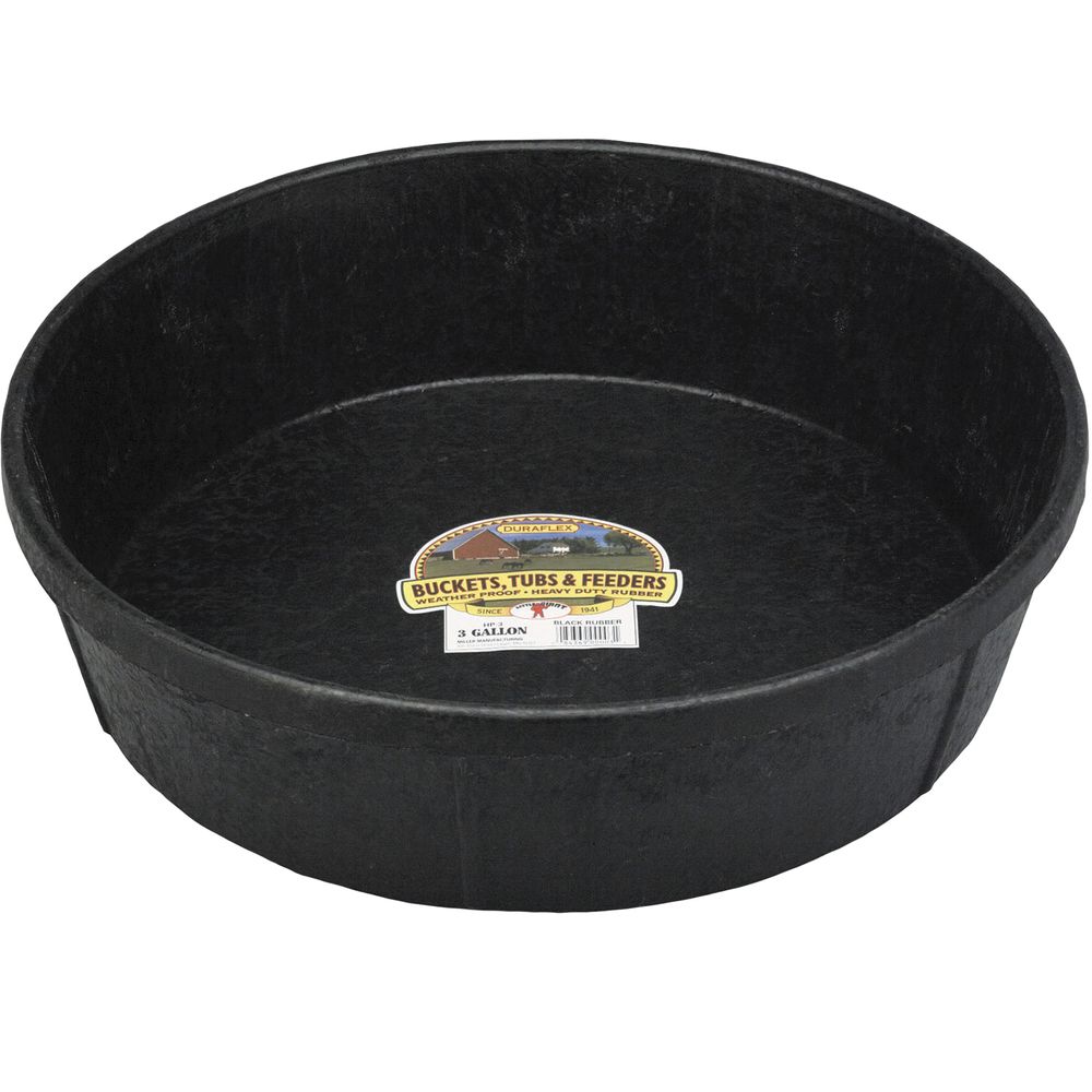 Little Giant 3 Gallon Rubber Ground Feeder (12 Quarts)