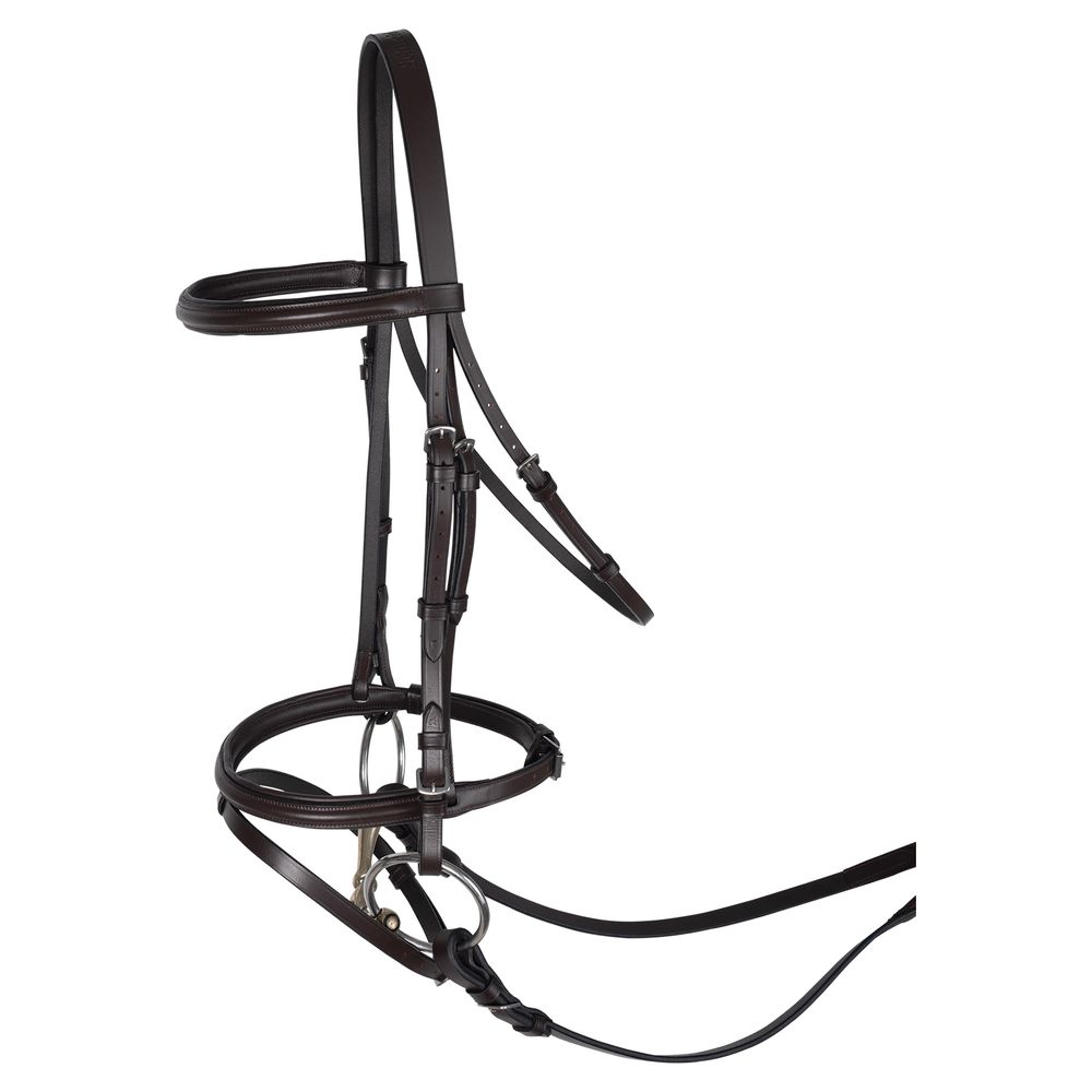 Schneiders® Traditional Padded Flash Noseband Bridle