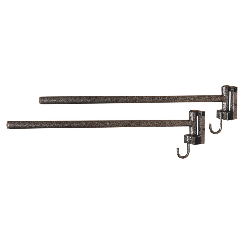 Schneiders® Easy-Up® Pro Mounted Swing-Out Saddle Pad Rack with Hook - Set of 2