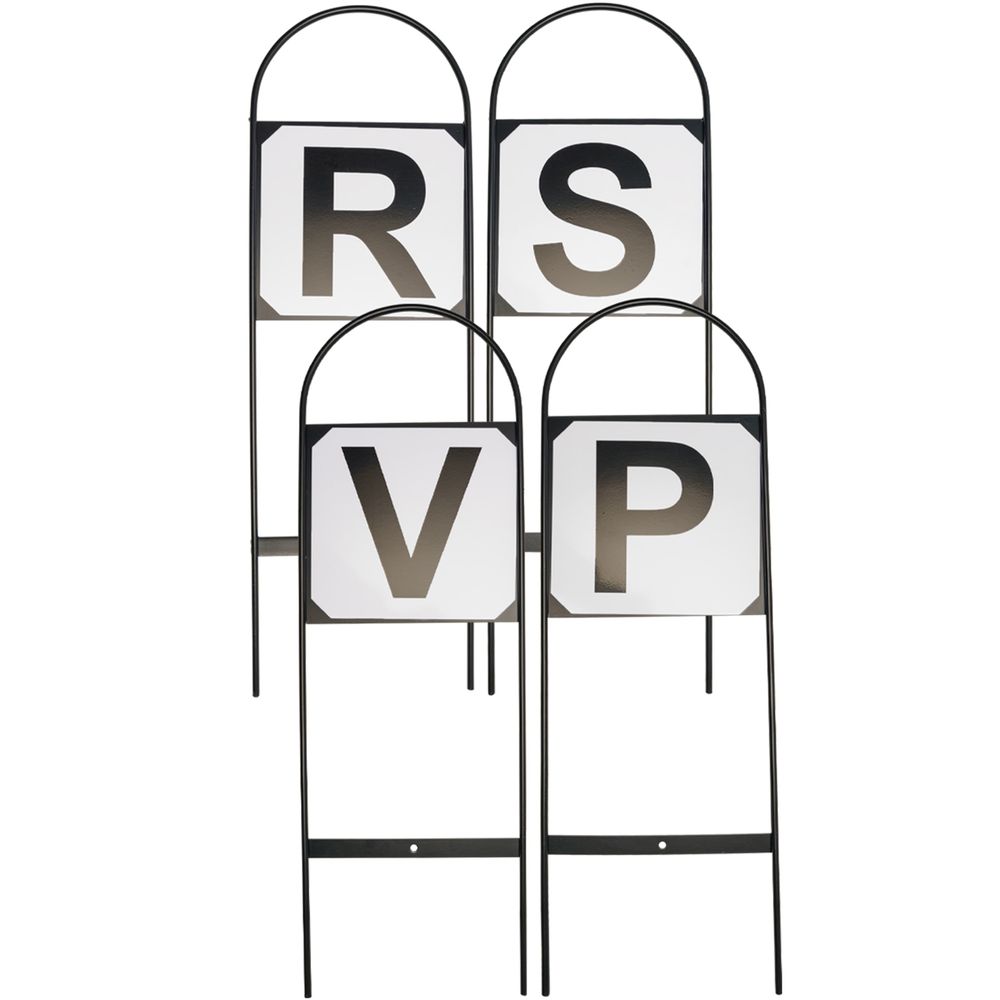 Easy-Up® Metal Dressage Arena Letters - Set of 4 (RSVP)