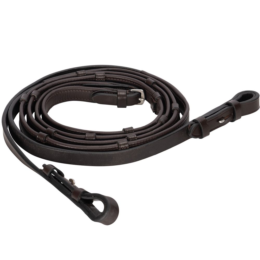 Schneiders® Smooth Leather Reins with Stoppers