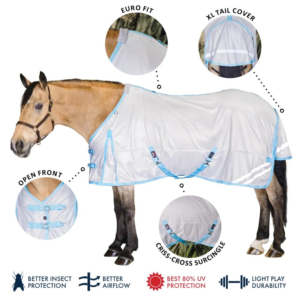 Schneiders® Cooling Soft Interlock Mesh™ II Oversized Euro Surcingle ...