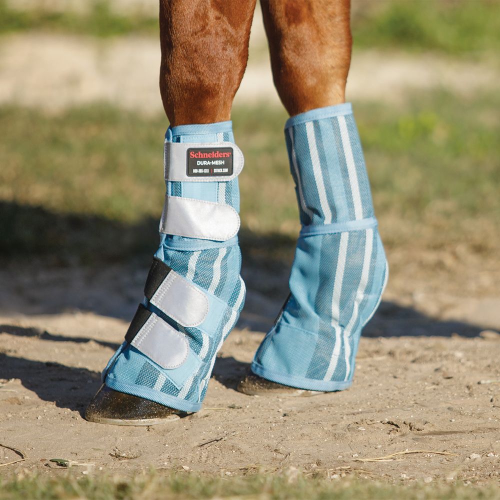 Schneiders® Dura-Mesh II Striped Fitted Fly Boots - Set of 2