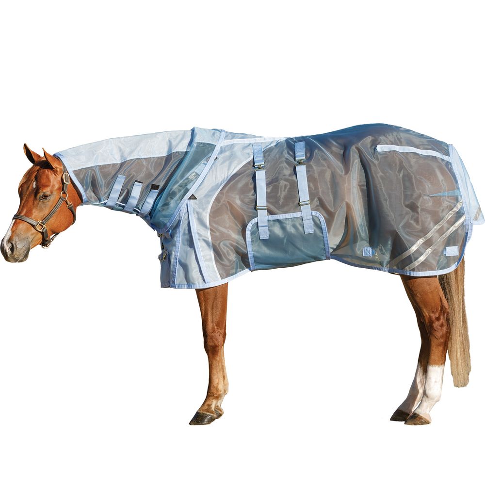 Schneiders® Mosquito Mesh II Attached Neck V-Free® Adjusta-Fit® Bellyband Fly Sheet