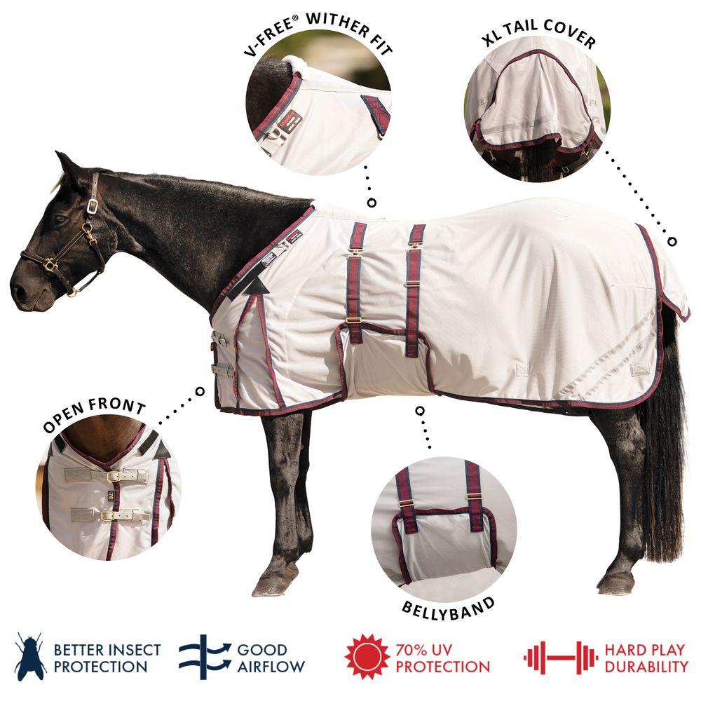 Schneiders® RipGuard® II V-Free® Adjusta-Fit® Bellyband Fly Sheet