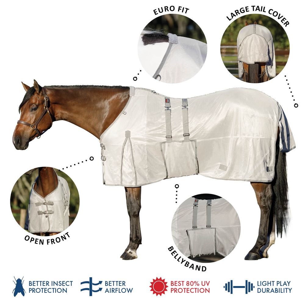 Schneiders® Soft Interlock Mesh II Euro Bellyband Fly Sheet