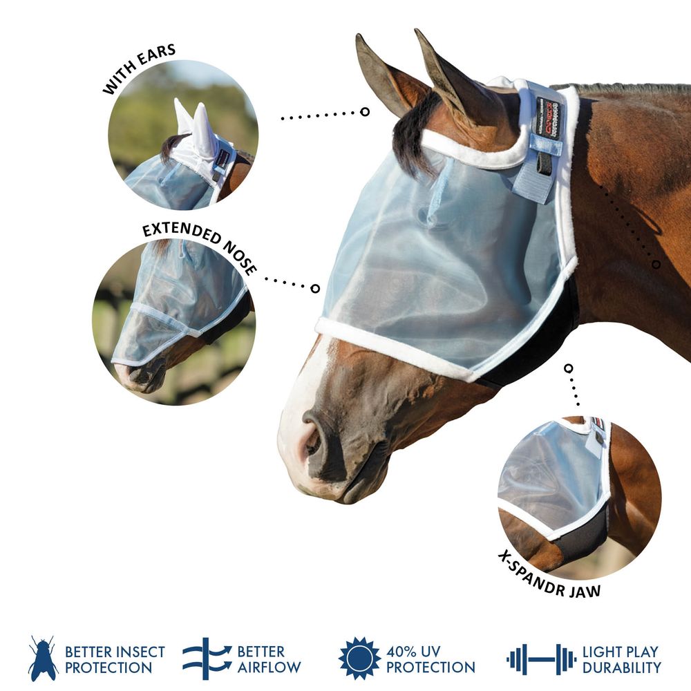 Schneiders® X-Spand® Mosquito Mesh™ Fly Masks