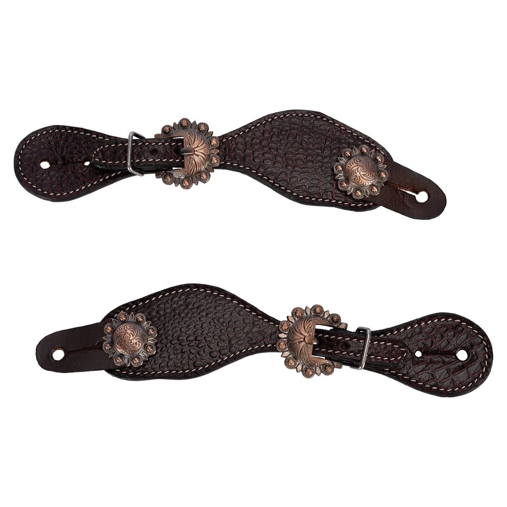 Schneiders® Croc Print Spur Straps