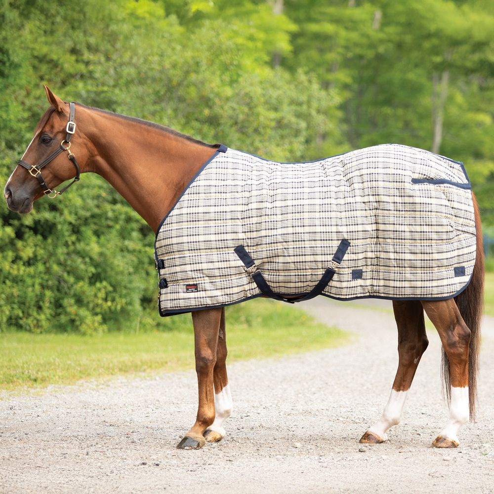 Schneiders® Hunt Club Plaid II Open Front Surcingle 280g Medium Weight Stable Blanket