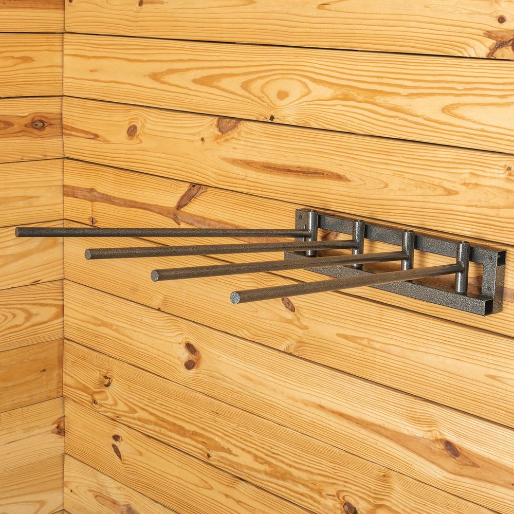 Schneiders® Easy-Up® Pro 4 Arm Swinging Blanket Bar and Saddle Pad Rack