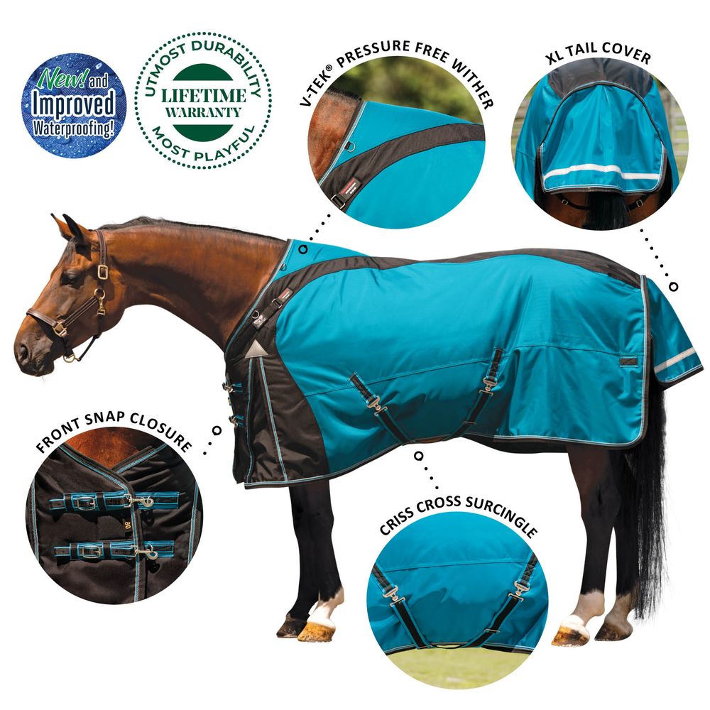 Schneiders® ARMORFlex® Pro VTEK® Wither Relief Adjusta Fit® Surcingle 0g Turnout Sheet