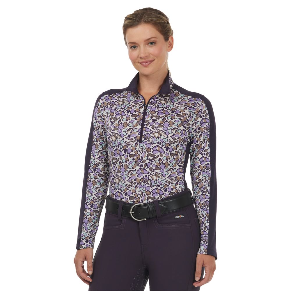 Kerrits® Ladies Breeze Ice Fil Long Sleeve Shirt Print