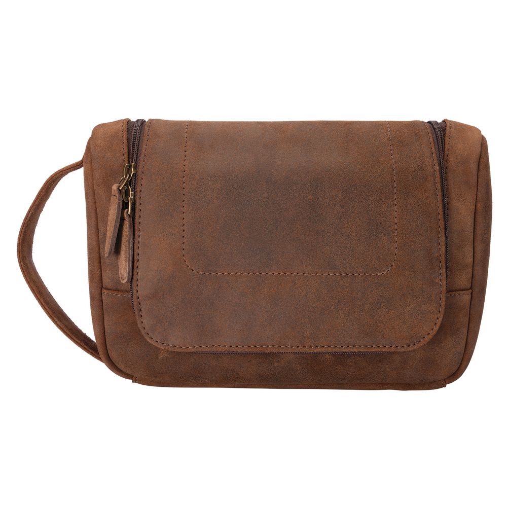 Schneiders® Lexington Leather Roll Up Hanging Accessory Bag