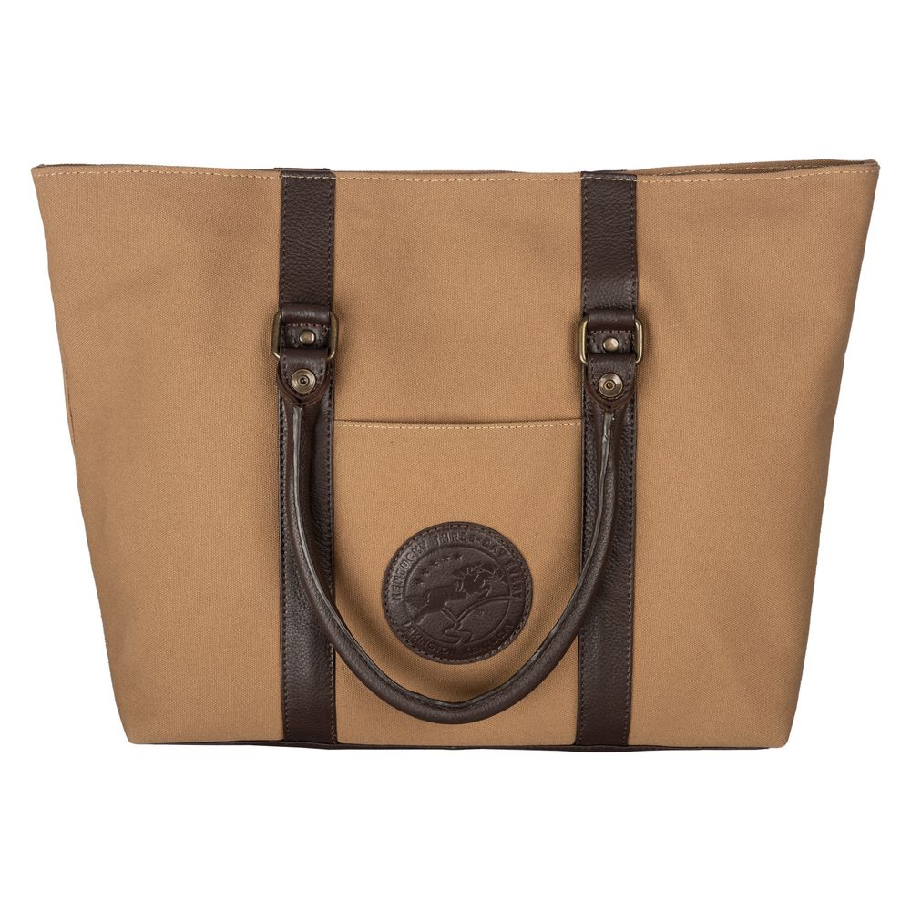 K3DE Heritage Canvas and Leather Tote Bag