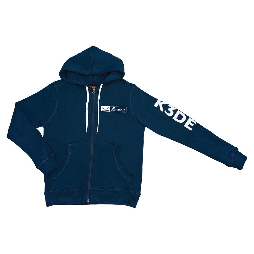 K3DE Defender Unisex Fleece Full Zip Hoodie